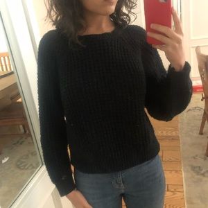 Pacsun black crew neck sweater, Size small
